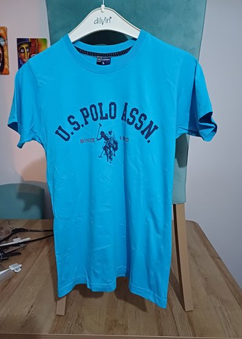 U.S Polo Assn. U.S. Polo Assn. Erkek Çocuk Mavi Tişört( S)