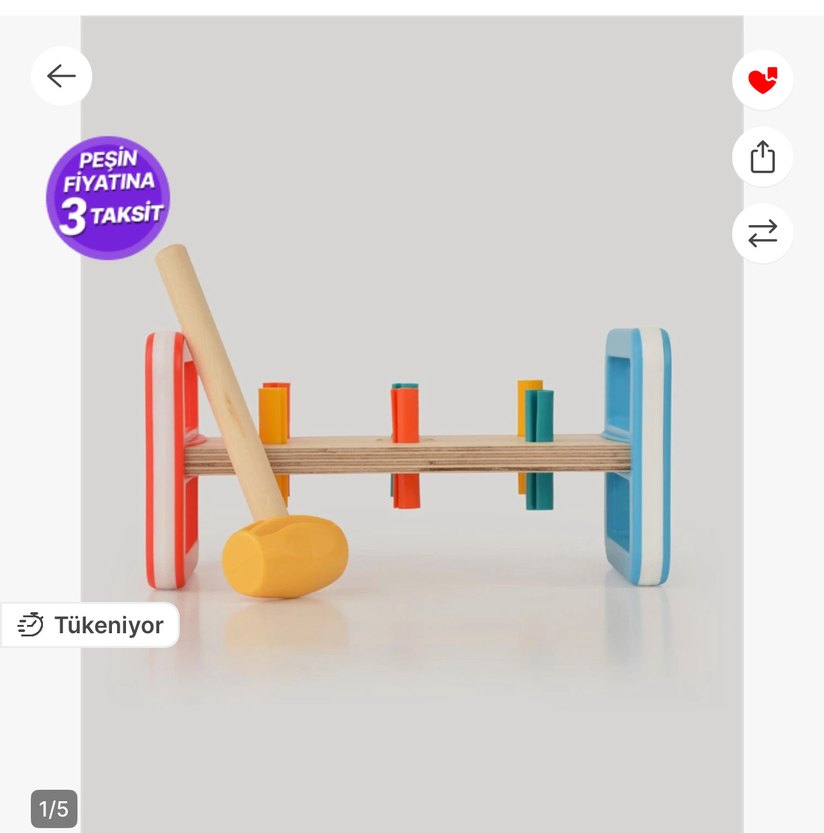 Lets be Child eğitici tak çak - Görsel 4