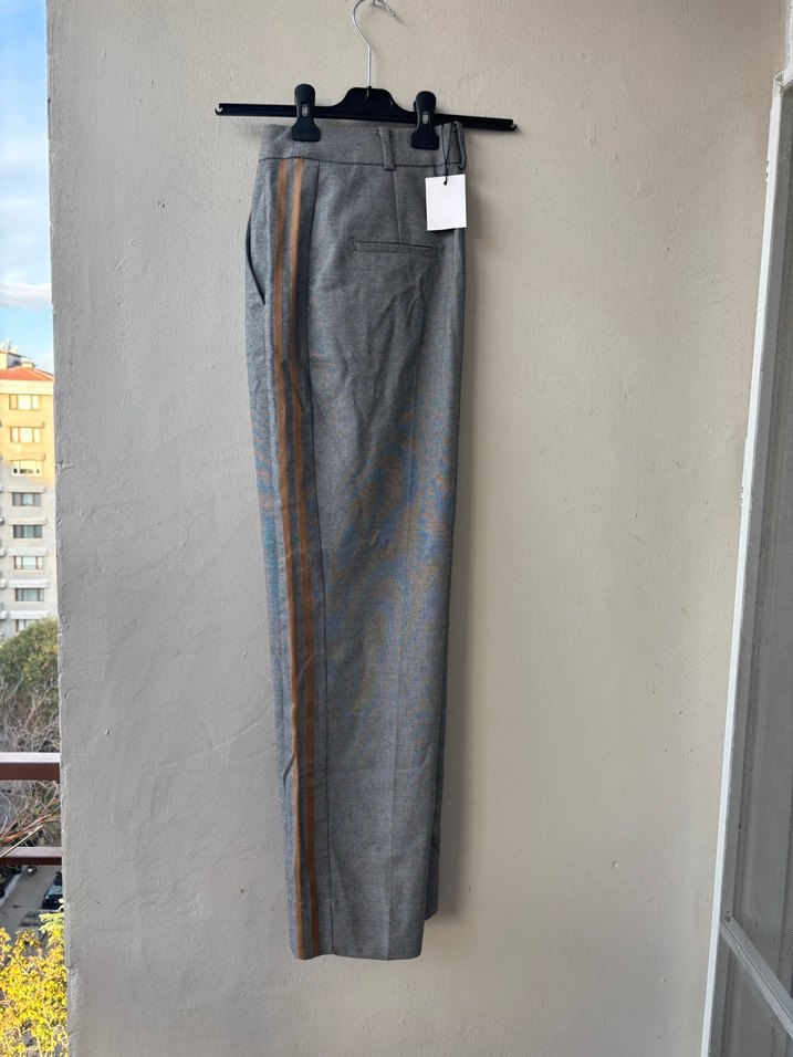 İpekyol kumaş gri pantolon - Görsel 3