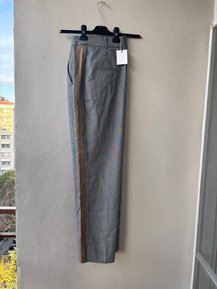 İpekyol kumaş gri pantolon - Görsel 4