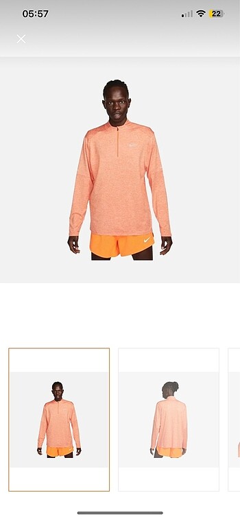 Nike Dri-Fit 1/2-Zip Running Long-Sleeve Sweatshirt