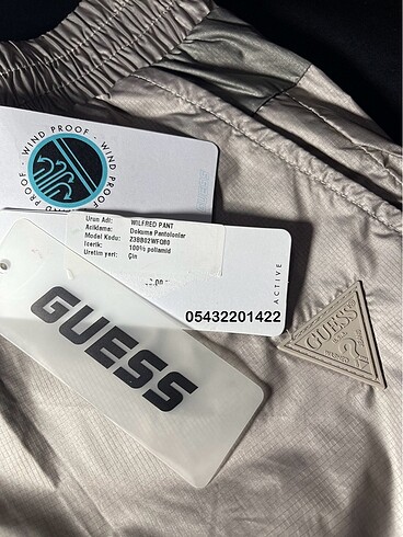 xl Beden camel Renk Guess Eşofman Altı