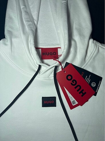 m Beden beyaz Renk Hugo Boss Kapüşonlu Tişört