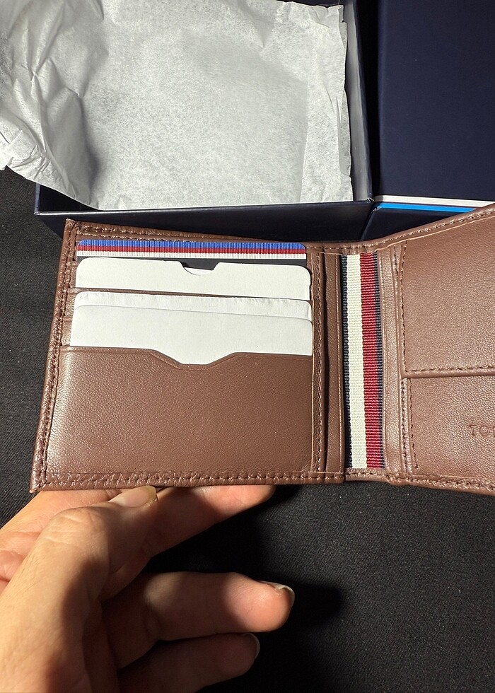 Tommy Hilfiger Deri Cüzdan - Görsel 4