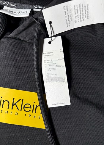 Calvin Klein Kapüşonlu Gri Sweatshirt - Görsel 5