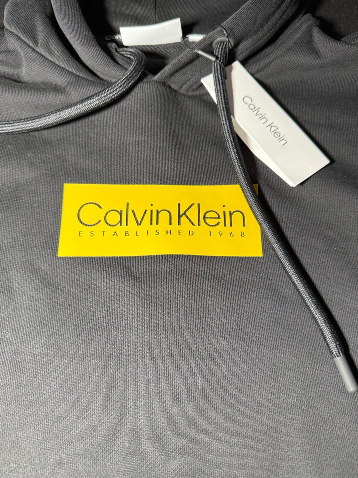 Calvin Klein Kapüşonlu Gri Sweatshirt - Görsel 3