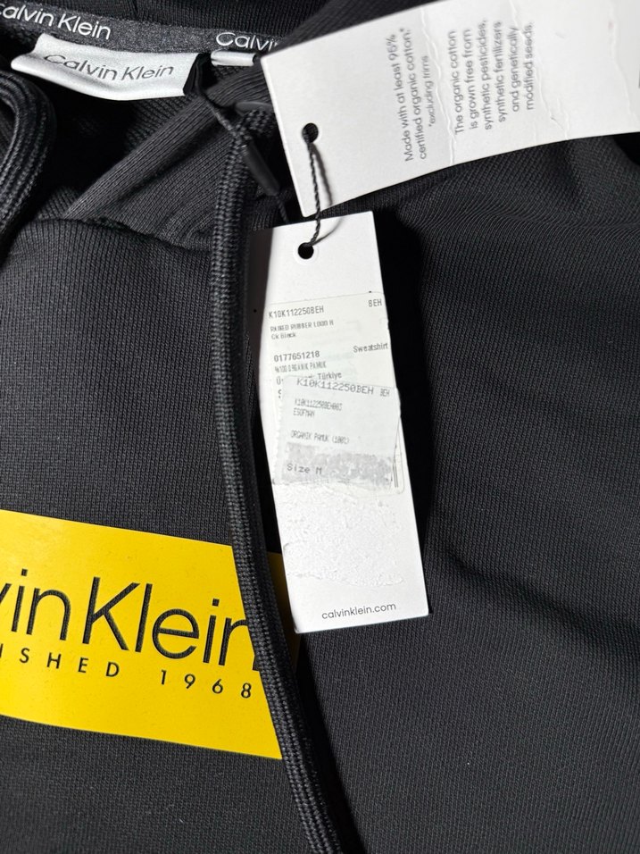 Calvin Klein Kapüşonlu Gri Sweatshirt - Görsel 5