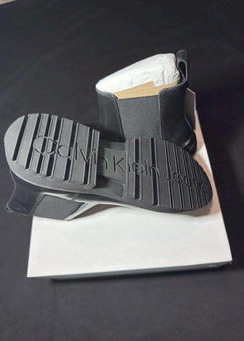 Calvin Klein Siyah Bot - Görsel 7