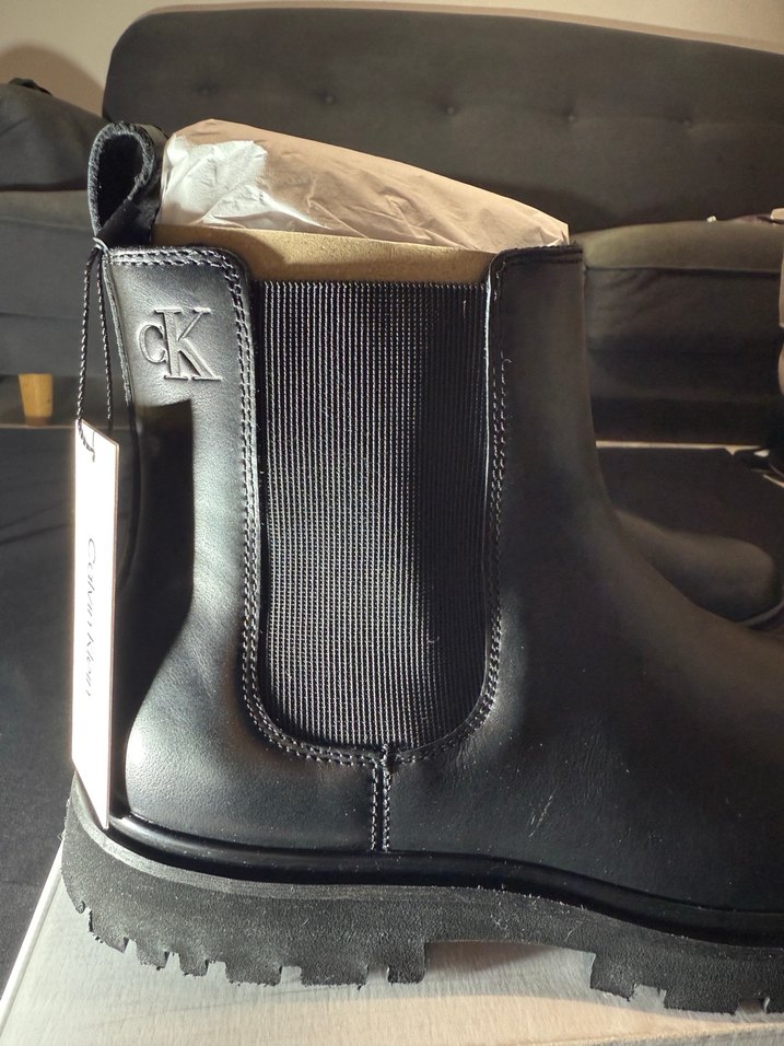 Calvin Klein Siyah Bot - Görsel 5