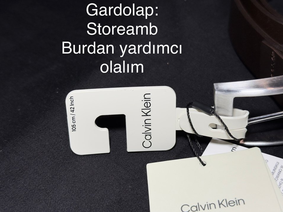 Calvin Klein Kahverengi Kemer — görsel 4/7