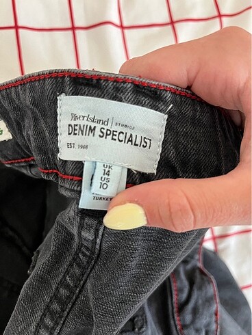 38 Beden siyah Renk Siyah Wide Leg Jean