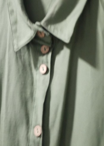 Düğmeli Uzun Kollu Tunik - Görsel 2