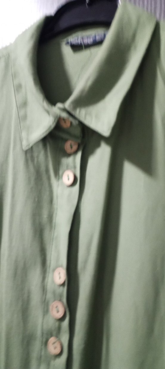 Düğmeli Uzun Kollu Tunik - Görsel 2