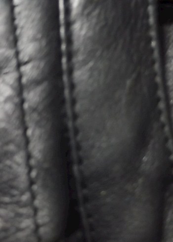 Siyah deri ceket - Görsel 3