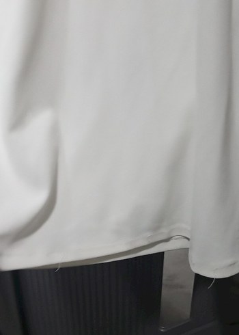 Kadın beyaz Uzun dar etek - Görsel 4