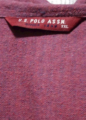 Bordo Uzun Kollu Keten Kadın Gömlek - Görsel 4