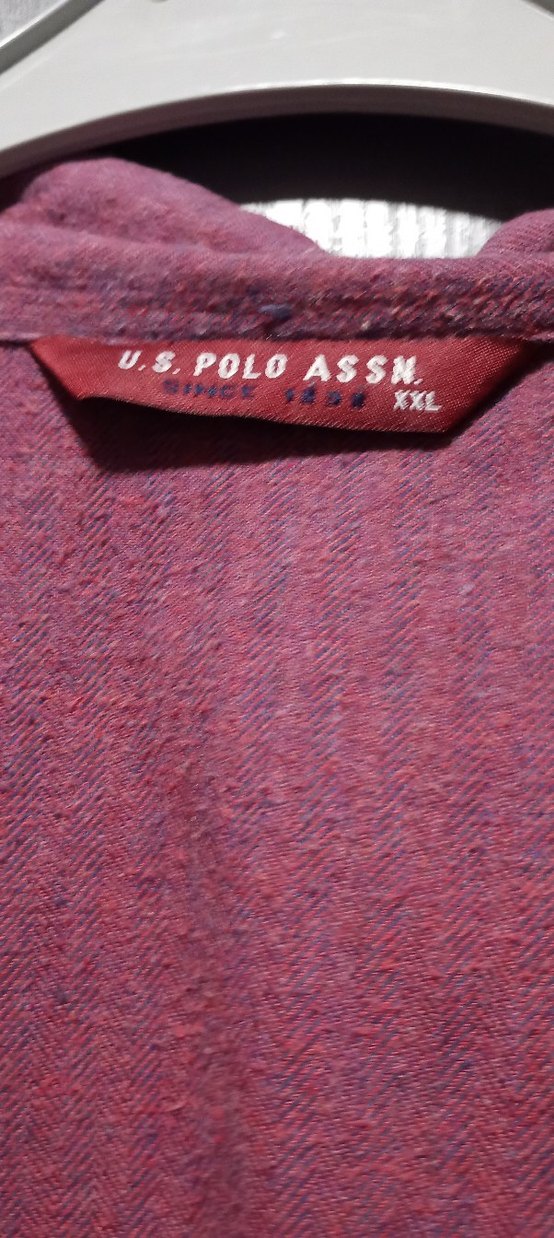 Bordo Uzun Kollu Keten Kadın Gömlek - Görsel 4