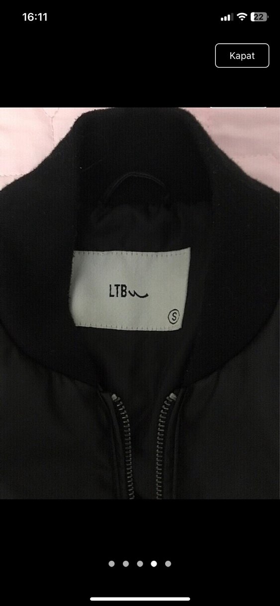 Siyah Deri Kadın Ceket - Görsel 4