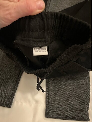 6 Yaş Beden siyah Renk Kışlık 2 adet pantolon