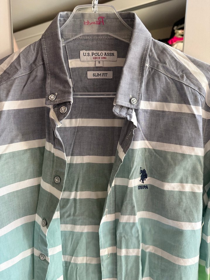 Erkek Çok Renkli Bağlama Desenli Gömlek - Görsel 3