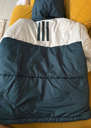 Adidas Gri Fermuarlı erkek Kışlık Mont - Görsel 4