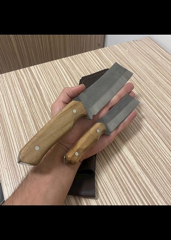 ATAK ORJ. DERİ KILIFLI BABA-OĞUL AVCI SET - Görsel 2