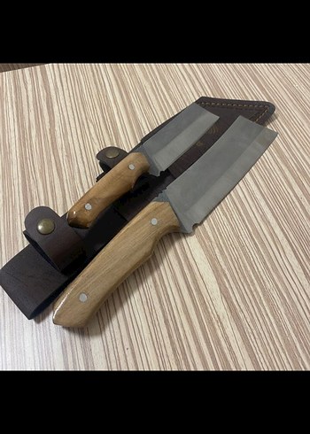 ATAK ORJ. DERİ KILIFLI BABA-OĞUL AVCI SET - Görsel 5