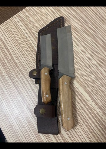 ATAK ORJ. DERİ KILIFLI BABA-OĞUL AVCI SET - Görsel 3