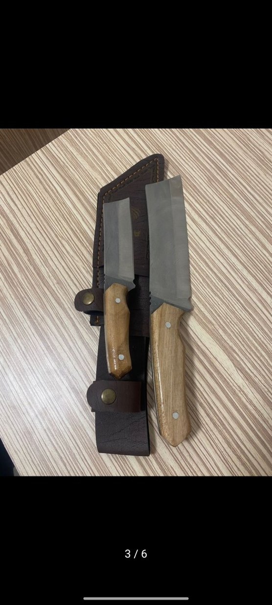 ATAK ORJ. DERİ KILIFLI BABA-OĞUL AVCI SET - Görsel 3