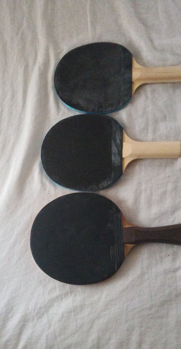 Kırmızı Masa Tenisi Raketi Seti - Görsel 2