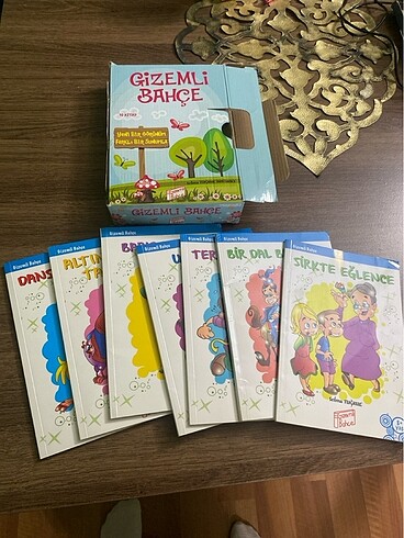 Gizemli Bahçe Hikaye Seti 8 kitap 3-4. Sınıf uygun