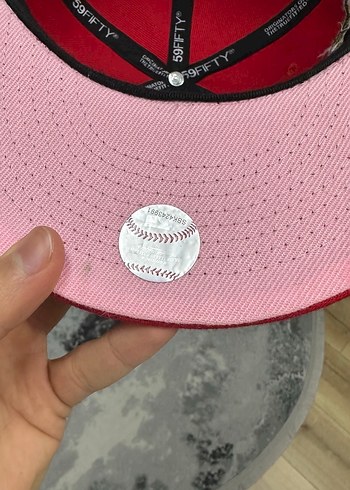 New era kırmızı cap şapka - Görsel 8