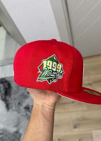 New era kırmızı cap şapka - Görsel 5