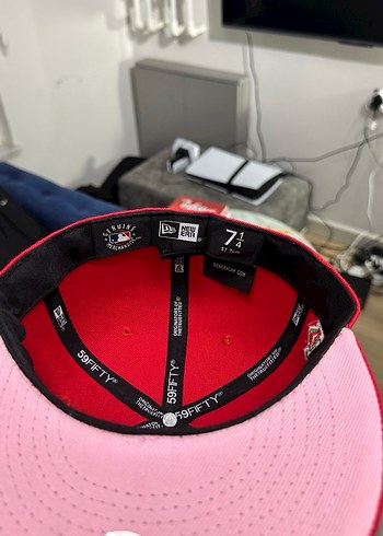 New era kırmızı cap şapka - Görsel 6