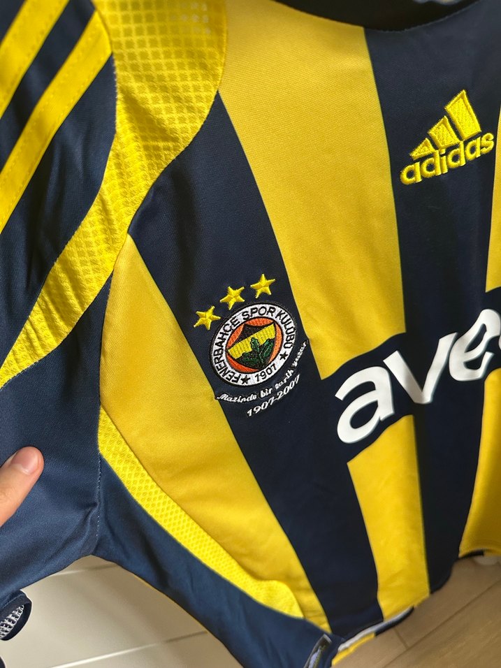 Fenerbahçe Sarı Lacivert Kısa Kollu Forma - Görsel 2