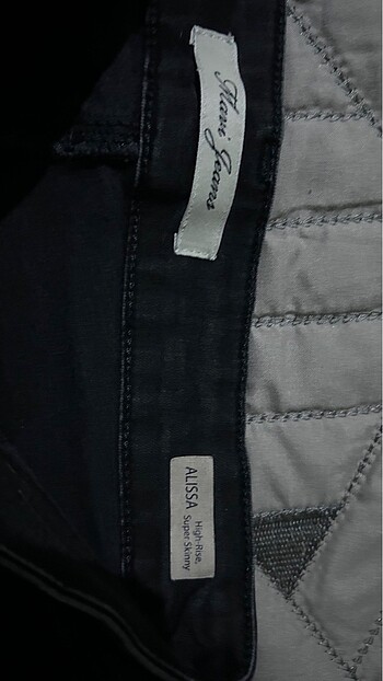 26 Beden siyah Renk Mavi Jeans Pantolon