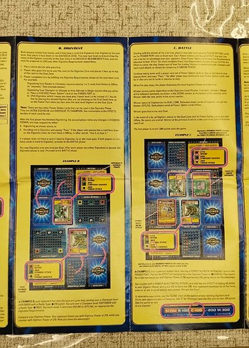 Beden Digimon 1999 eksiksiz kartlar