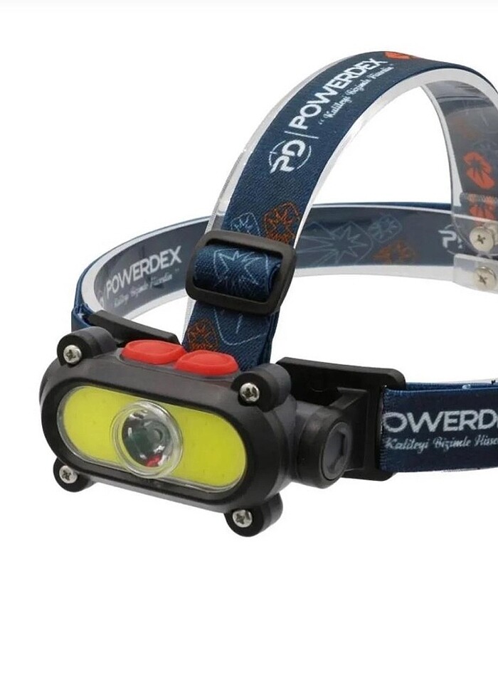 Yagmur Suyu Geçirmez Profesyonel Cob Led'li Kafa Lambasi Pd-8872 - Görsel 3