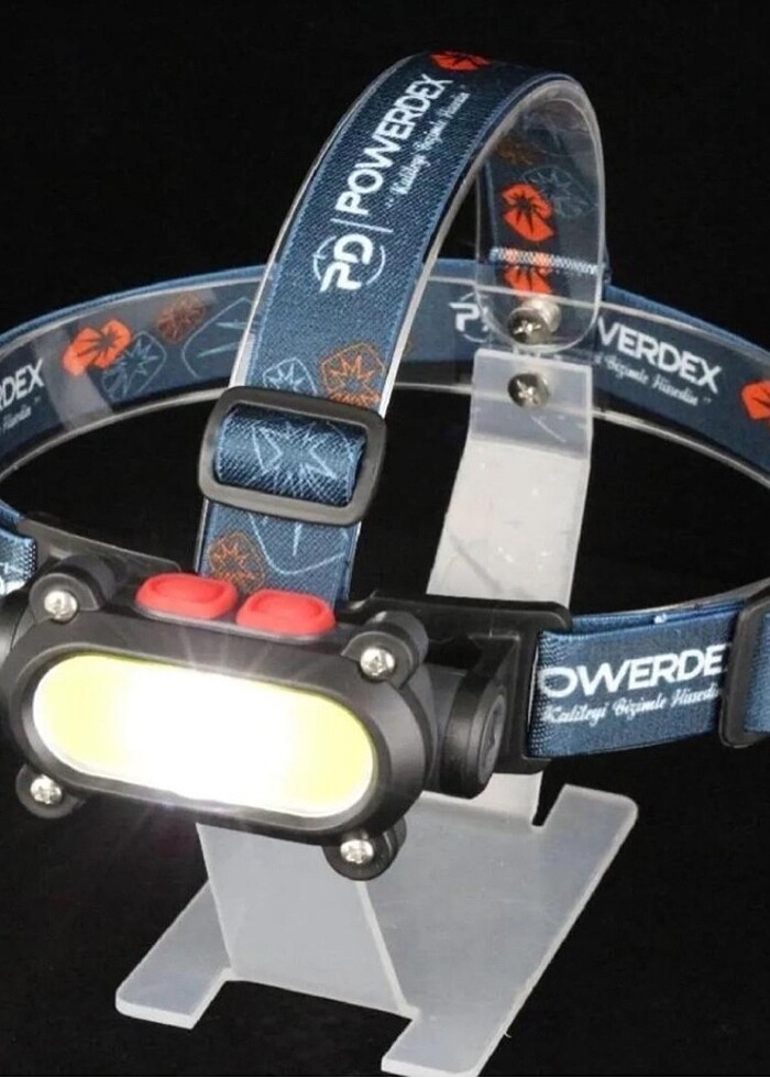 Yagmur Suyu Geçirmez Profesyonel Cob Led'li Kafa Lambasi Pd-8872 - Görsel 2