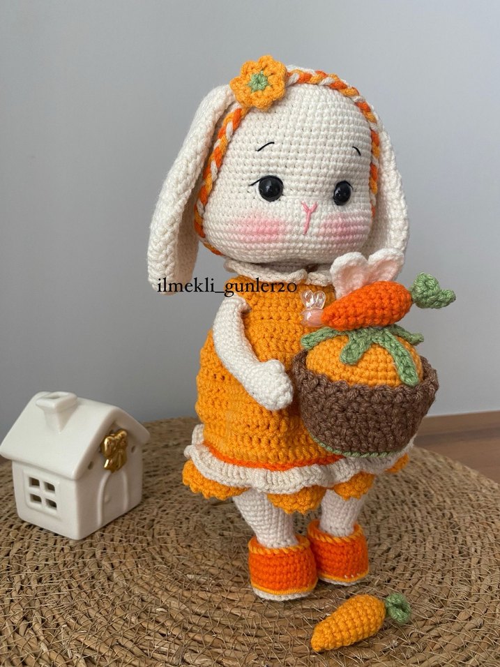 Amigurumi tavşan - Görsel 5