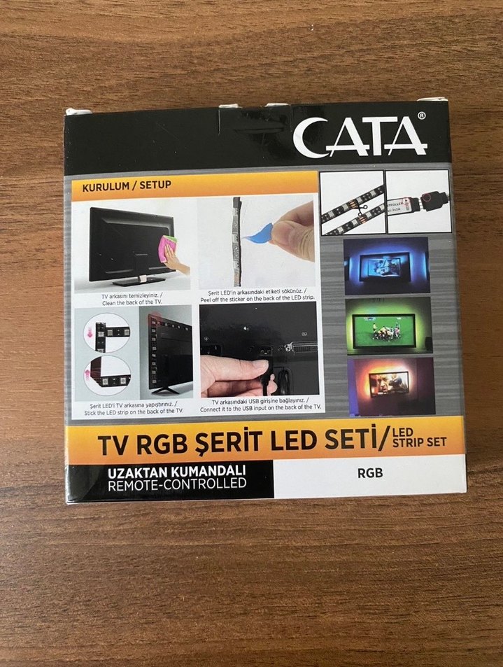 CATA CT-4566 RGB Uzaktan Kumandalı LED Şerit Seti - Görsel 2