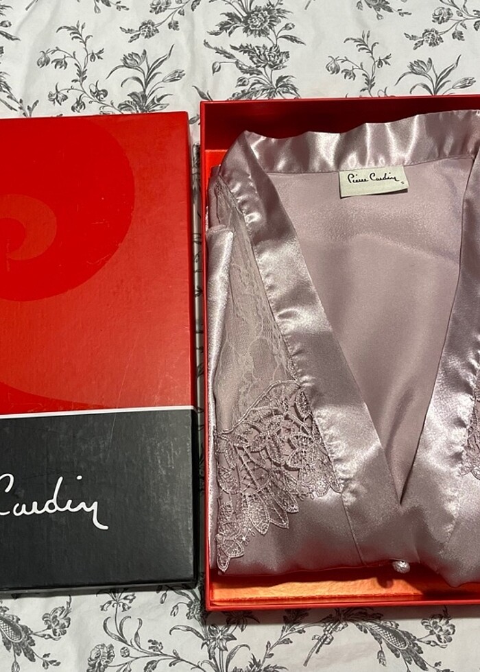 Pierre Cardin Saten Gecelik Çeyiz Seti 6?lı - Görsel 2