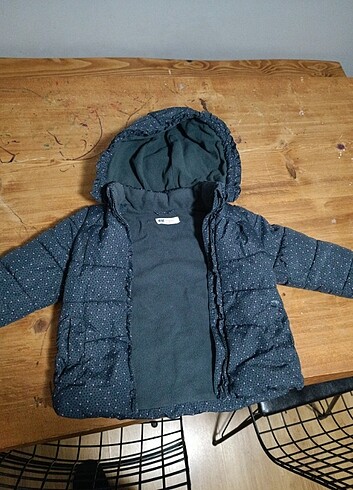 24-36 Ay Beden H&M 2 3 yaş kız çocuk mont