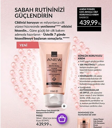 Avon anew skin renewal