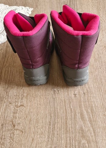 Mor Kız Çocuk Polar Botları decatlon - Görsel 2