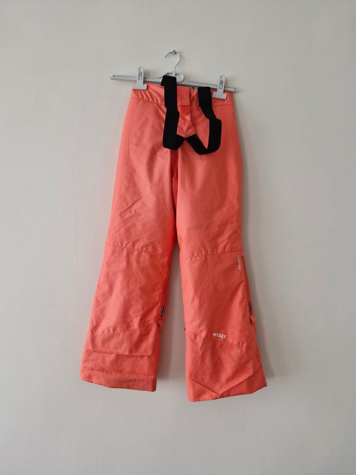 Kız Çocuk Lacivert Kemerli Mont ve Turuncu Panton decathlon - Görsel 4