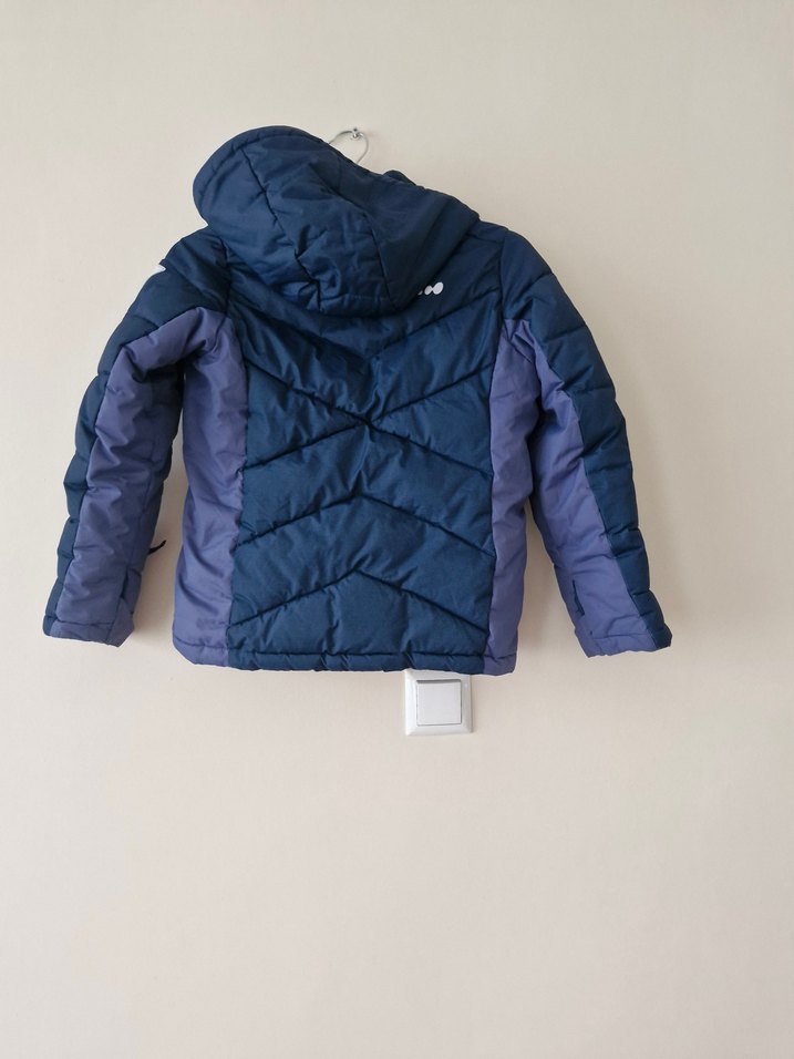 Kız Çocuk Lacivert Kemerli Mont ve Turuncu Panton decathlon - Görsel 3