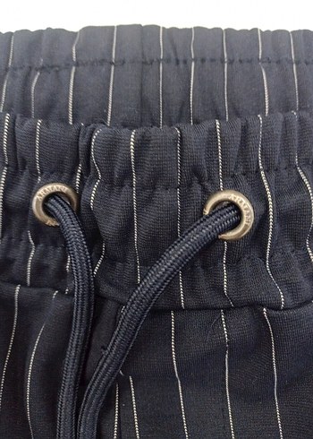 erkek Lacivert Çizgili Fermuarlı Eşofman Takımı - Görsel 7