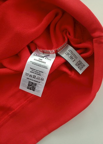 Cristian Dior Kırmızı Erkek sweatshirt - Görsel 4