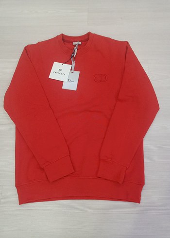 Cristian Dior Kırmızı Erkek sweatshirt - Görsel 2